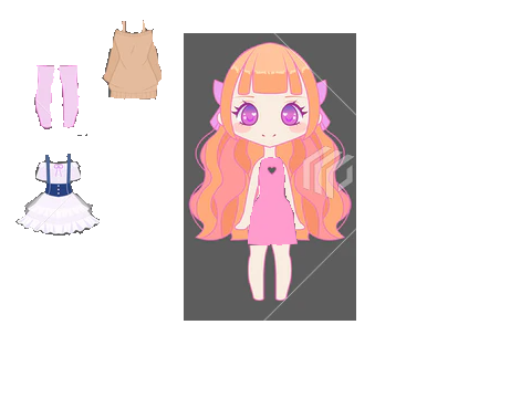 Anime girl dress up!