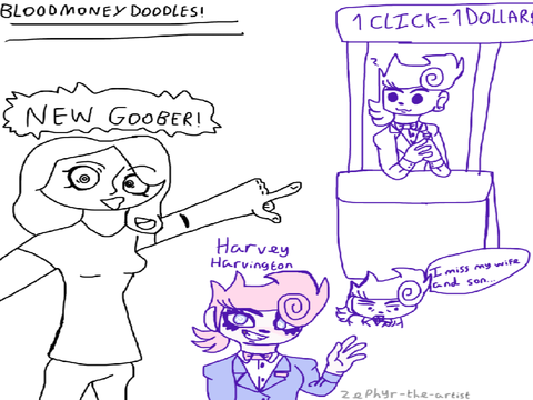 Bloodmoney doodles (originally published on my tumblr :3)