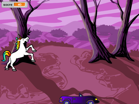 falling unicorns