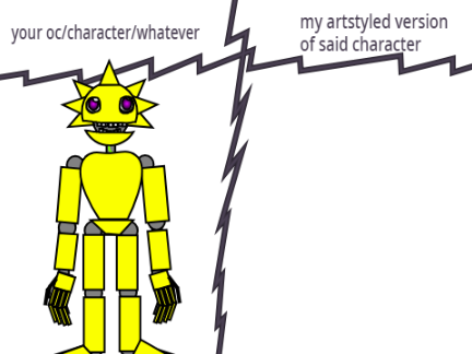 i will draw your character(s) remix