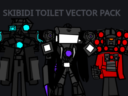Skibidi Toilet Vector Pack