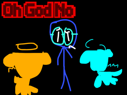 [FNF]Oh God No remix DANILO ESTUDIO TITO VS THE DARCK DOG {BROTER OF TITO} 