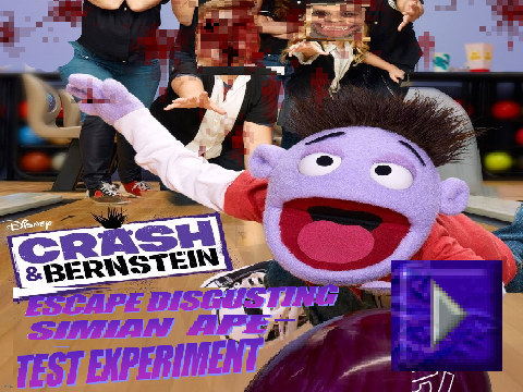 Crash and Bernstein Escape Disgusting Simian Ape Test Experiment