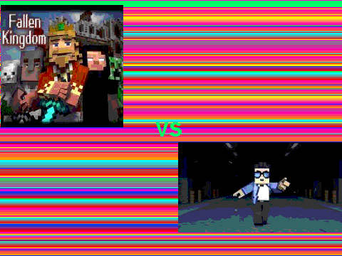 Epic songs of minecraft semis Fallen Kingdom vs Minecraft style