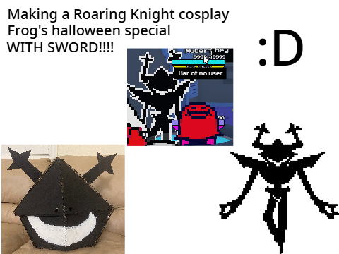 Making a Roaring Knight cosplay!