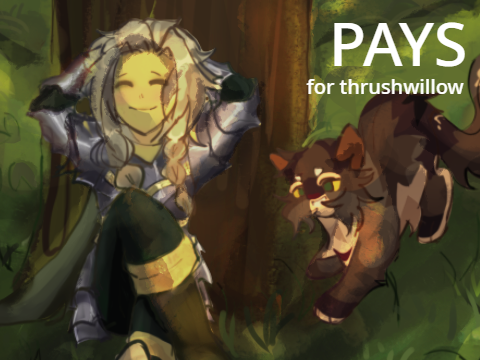 ☆ pays 6 / 6 . for thrushwillow