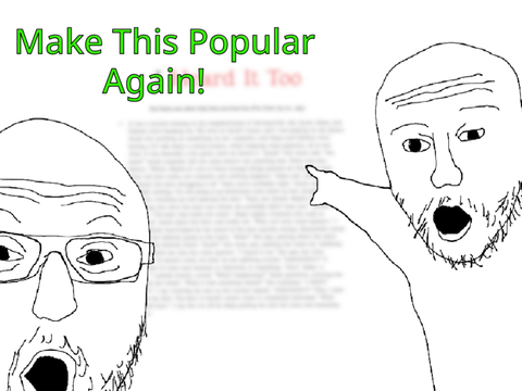 Make this popular again!