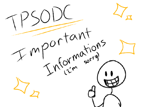 TPSoDC Important Updates and Information for people who read