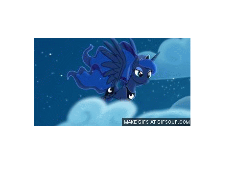 Luna flying