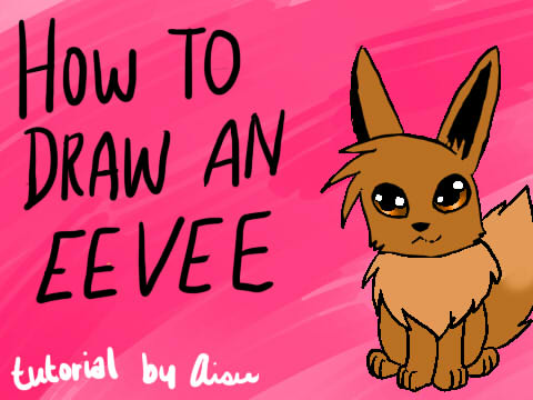How to draw Pokémon: Eevee #133