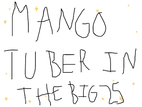 mangotuber Countdown in the big 25