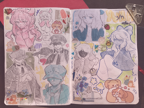 really tiny art dump