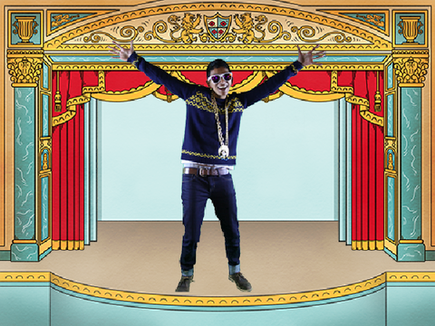Backdrop animation