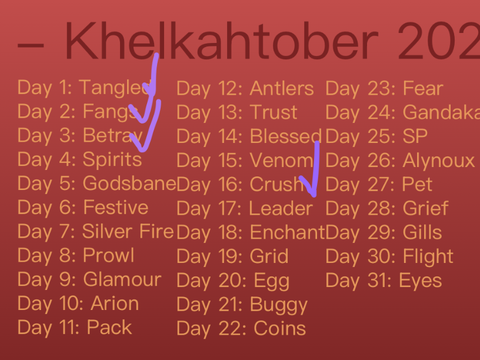 Khelkahtober 2025 - Day 3!