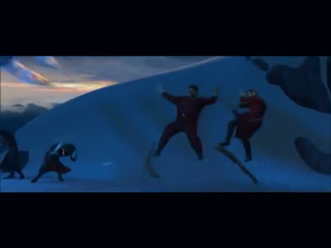 Star Wars vs Frozen remix