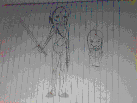 jackie and sum artz xD