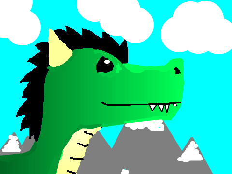Dragon colouring contest! ENTRY
