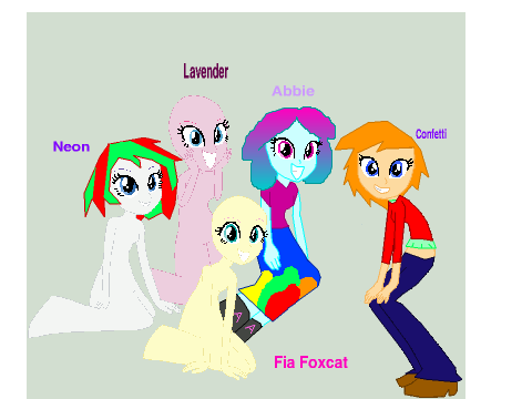 EqG Friendship is Artistic!  WIP!