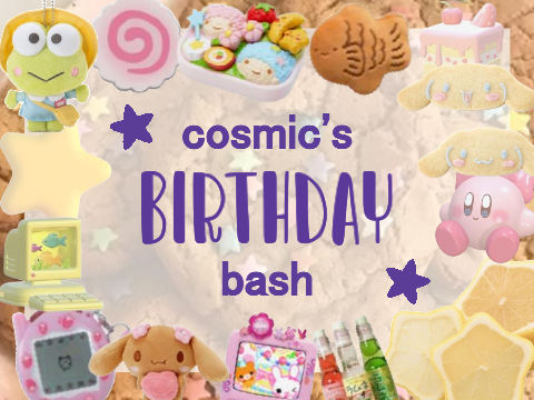 ✮ birthday bash !