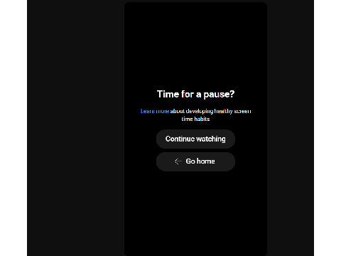 Youtube wants me to stop...