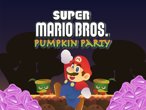 Super Mario Bros. Pumpkin Party (Online Added!)