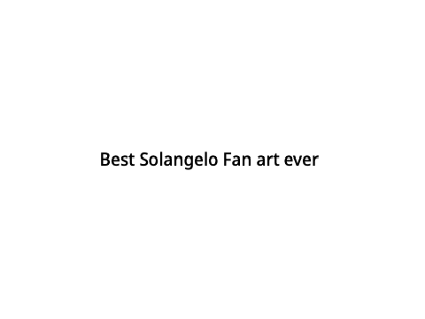 solangelo fanart