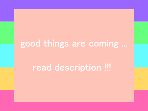 announcement !