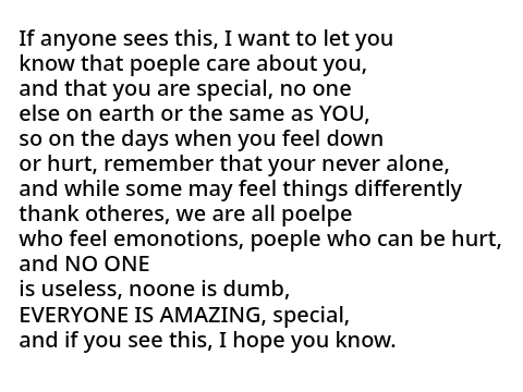 If you see this....