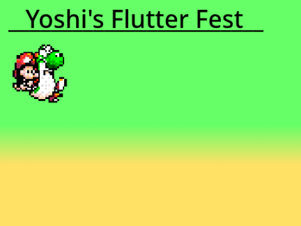 Yoshi's Flutter Fest