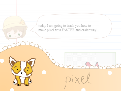 a faster way to pixel ♡