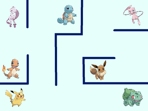 Help Pikachu find his friends! Remix