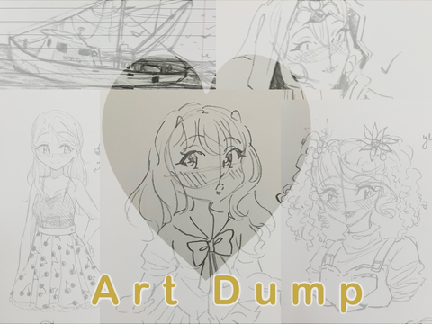 Art Dump ♡ I’ve given up numbering