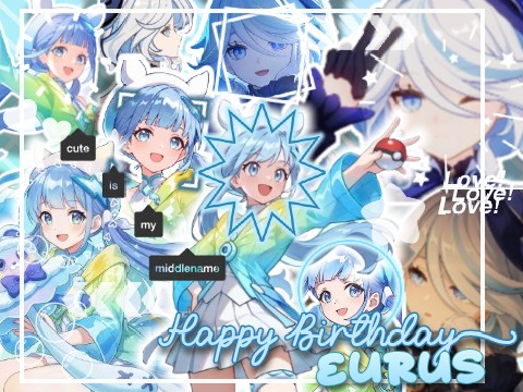 Happy Birthday Eurus!