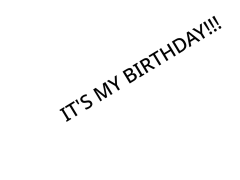 Birthday