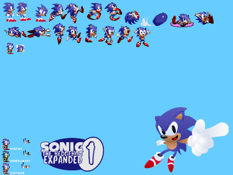 Sonic Sprites [Sonic 1 Expanded] unfinished