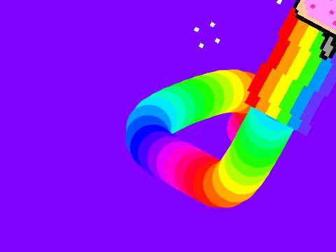 RainbowCatFollow 2.0  