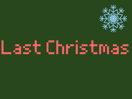 Last Christmas Template