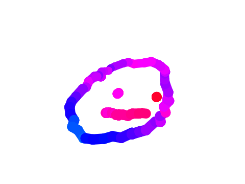 draw stuff with your nose!