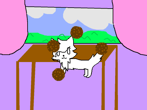 Cat Eat Cookie