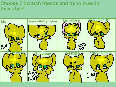 Friends' Style MEME! wow i failed