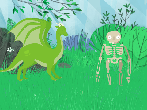 Weirdo skeleton E:8 dragon