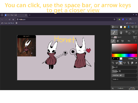 Hornet from "Hollow Knight : Silksong"!