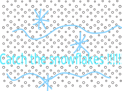 Catch the snowflake 