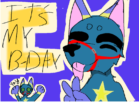 ITS MY BDAY !!! +art :3