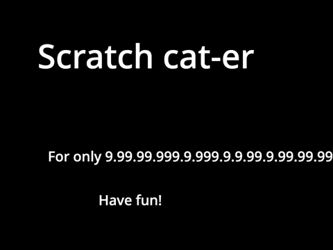 Scratch cat-er