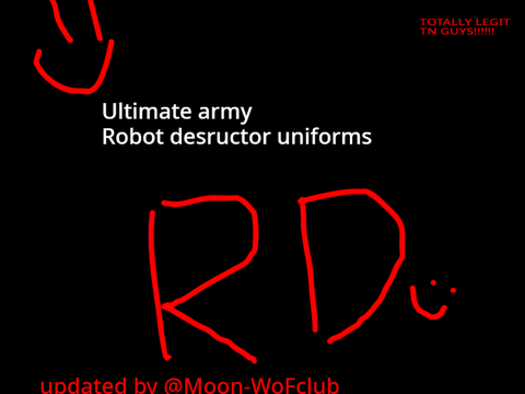 Updated Ultimate Army RD Uniforms