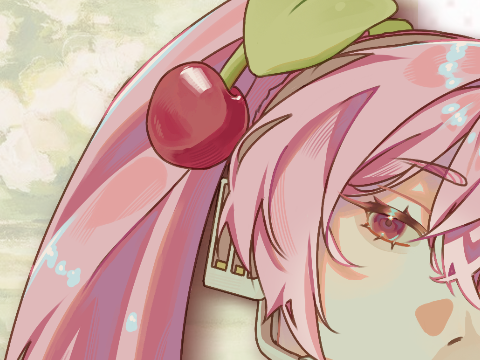✩﹑﹑SAKURA MIKU ⌇ art