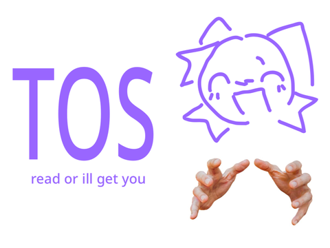terms of service + before you interact