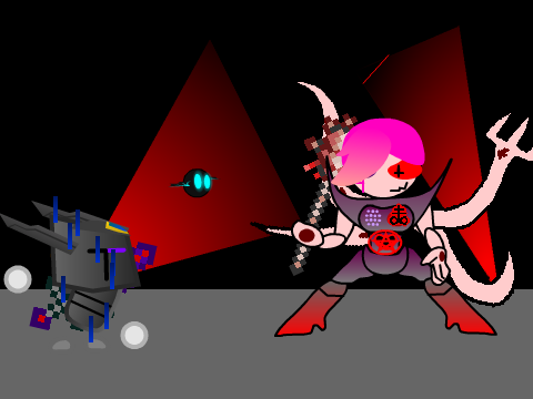 The Mysterious Knight appears.