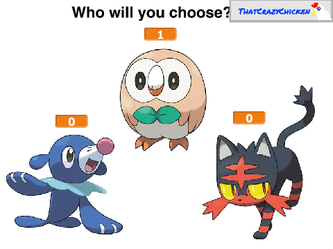 Pokemon Sun & Moon Starters!